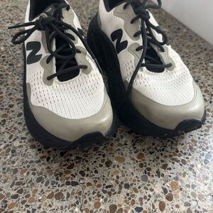 District Vision Black and White Sneakers